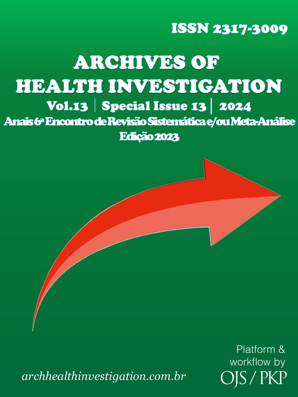 					Visualizar v. 13 (2024): Anais 6º Encontro de Revisão Sistemática e/ou Meta-Análise, Programa de Pós-Graduação em Odontologia da Faculdade de Odontologia de Araçatuba – UNESP, Edição 2023
				